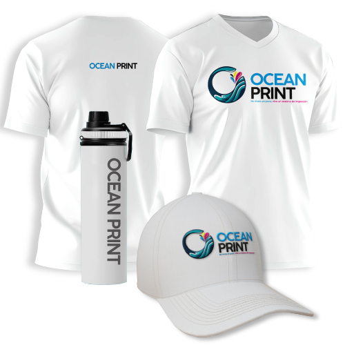 Artículos personalizados con tu propia marca - Ocean print